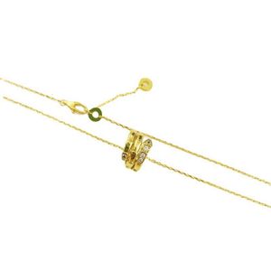 Designer Jewelry Bulgarie Bracelet Baojia Snake Bone Spirit Snake Necklace with Diamond Mesh Red Pendant Personality Tai Steel Stainless Steel Small Ma