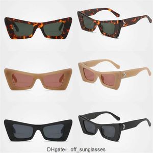 Sunglasses Luxury Fashion Offs White Frames Style Square Brand Men Women Sunglass Arrow x Black Frame Eyewear Trend Sun Glasses Bright JF8S