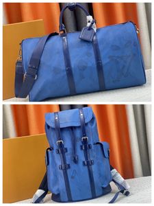 5A Дизайнерская сумка высочайшего качества Роскошная брендовая сумка Duffel + рюкзак для женщин и мужчин Набор сумок W458 08