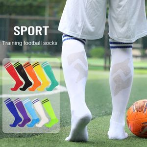 Sports Socks Football Long Knee Cotton Spandex Barn Legging Strumps Soccer Baseball Ankel Vuxna barn 231201