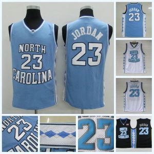 Ungdom North Carolina Tar Heels 23 Michael Jor Dan NCAA College Basketball Jersey Double Ed Name and Number Fast Shipping