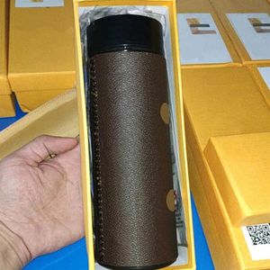 Designer Smart Coffee Mugs Luxury Stainless Steel Cups Temperature Display Tumblers Insulation Bottles MUGS2022337A