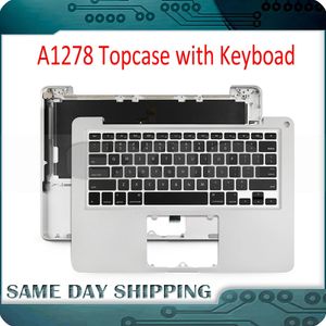 Keyboards for Macbook Pro 13" A1278 US UK English French German Spanish Keyboard Topcase Palm Rest with Backlight 2011 2012 Year 231130