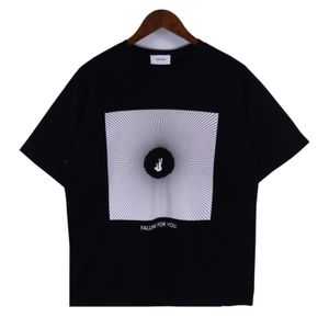 Rhude Luxury Brand Rhude Shirt Men TシャツDesigner Men Shirt Men Shorts Print White Black S M L XL Street Cotton Fashion Youth Mens Tshirts Tshirtab6u