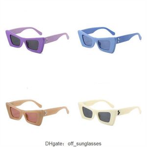 Óculos de sol de designer de luxo para homens e mulheres OFF estilo 40001 moda clássico placa grossa preto branco quadrado óculos óculos OUY2