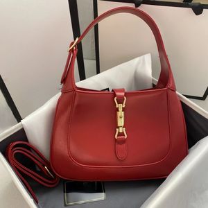 Mulheres de couro real bolsa de ombro marca de luxo designer bolsas axilas moda jackie crossbody bolsa bolsas totes 636709 high end clássico hobo 2538