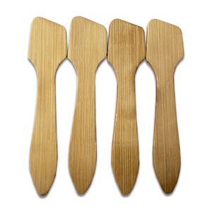 Wholesale Bamboo Spatula Spoons Face Cream Spoon Skin Care Beauty Cosmetic Eye Creams Stick Cosmetic Tool