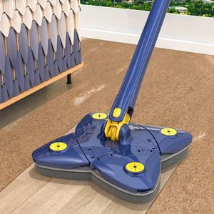 MOPS Handfri Selfwring Xtype Mop Wall Window Wash Floor Squeeze 360 ​​° Roterabel Multifunktionella husrengöringsverktyg 231130