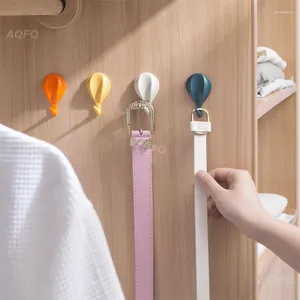 Hooks Air Balloon Wall Clothes Towel Mask Hanger Self-adhesive Bathroom Kitchen Hook Keys Organizer Holder Home Decor