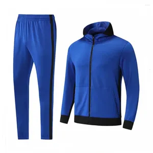 Running Sets Youth Adult Tracksuit Women Men Basketball Training Suit Hoodie Zip Jacket Sweat Pants Football Jogging Sweater Trousers