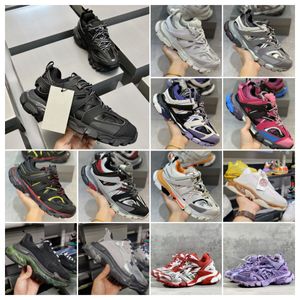 Scarpe firmate Parigi scarpe casual da uomo e da donna di marca di lusso triple scarpe sportive bianche nere 35-45 con scatola