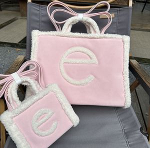 Дизайнерская сумка Большая сумка Сумки на ремне Мягкая кожа Мини-сумки Женская сумка через плечо Роскошная большая сумка Модный шопинг Розовый белый кошелек Сумка-ранец