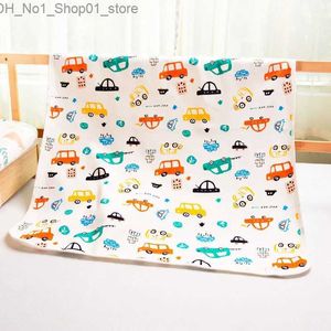 Changing Pads Covers 50*70CM Medium Size Newborn Items Reusable Cartoon Baby Changer Waterproof Mattress Cotton Diaper Changing Mat Bamboo Urine Pad Q231202