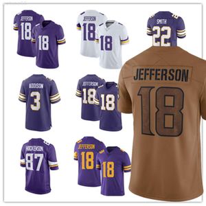 Koszulki piłkarskie 3 Addison 18 Justin Jefferson 4 Dalvin Cook 22 Harrison Smith 8 Kirk Cousins ​​7 Patrick Peterson 87 T.J. Hockenson 84 Randy Moss 2023