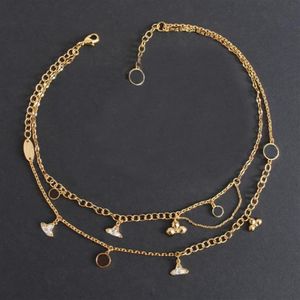 Fashion Chokers Pendants Halsband smycken armband för Lady Women Party Wedding Lovers Gift Engagement med Box NRJ323Q