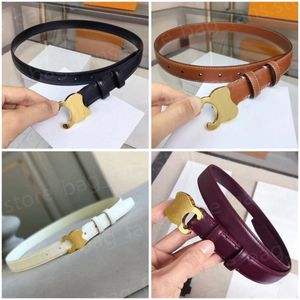 Designer Classic Belts Fashion Women's Luxury Belt with Gold Logo Width 18mm 25mm with Box Festival Gifts 17178 25818 26116