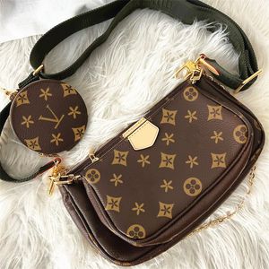 10A Pochette Associatory مصمم Crossbody Bag M44840 محافظ للنساء من الجلد الأصلي حتى حقائب القابض الكتف