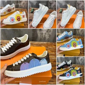 Time Out Designer Classics Platforma Platforma Mężczyźni Mężczyźni według basenu Casual Little White Buty Luksusowa skórzana moda Ollie Richelieu Sneaker na zewnątrz Rozmiar 35-45