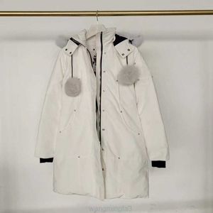 Parka da donna Canadian Axe Scissors Winter Piumino lungo extra spesso di fascia alta