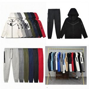 Mens Tracksu Designer Tracksus Tech Fleece Sportswear Gweatsus Track Su sweatpants full zip hoodie joggers مجموعة هيذر رمادي سوداء سراويل الركض