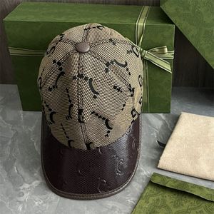 Canvas Baseball Hat Men's Designer Hat Fashion Women's Baseball Hat Fitted Hat Letter Summer Adjustable Sunshade Sports Embroidered Beach Luxury Hat