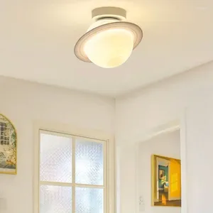 Taklampor modern minimalistisk belysning fixturer trappa korridor balkong lampa tre färg justerbar lysdator