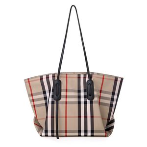 Kadın Çanta Totes Çok yönlü sıçrama geçirmez Oxford Ekose büyük kapasiteli omuz çantası gündelik moda el çantası