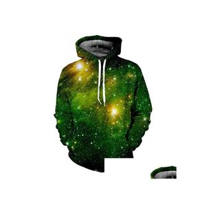 Mens Hoodies Sweatshirts Wholesale-Mr.1991Inc Space Galaxy 3D Men/Women With Hat Print Stars Neba Autumn Winter Loose Thin Hooded Hood Dhflx