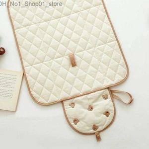 Changing Pads Covers Foldable Baby Diaper Changing Mat Nappy Pad Portable Infant Baby Items for Newborn Bedding Diaper Mattress Changing Cover Pad Q231202