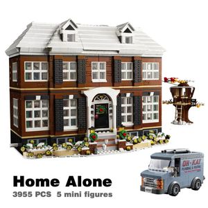 Christmas Toy Supplies Home Alone Movie Series Model Building Blocks Brick Education Birthday Christmas Gifts Toys Compatible 21330 231129