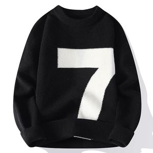 Herrtröjor NASA Trendy Brand High Quality Sweater Knitwear 231201