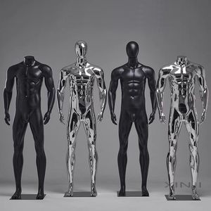 High Quality Shiny Electroplating Sports Mannequin Muscle Model Men Style