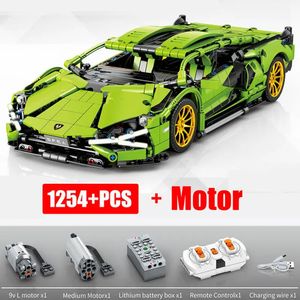 Julleksakstillbehör 1 14 High Tech Racing Car Set Compatible FKP37 med 42115 Tekniska byggstenar Remote Control Toys Kids Christmas Gifts 231130