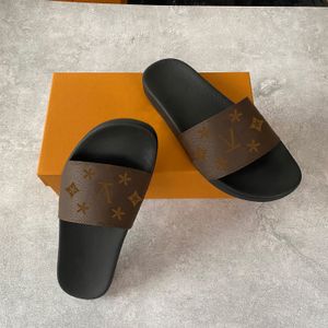 WATERFRONT Fashion MULE Женские дизайнерские сандалии Обувь Слайд Летние широкие плоские скользкие толстые женские резиновые тапочки Tories Мужские шлепанцы 2024 87