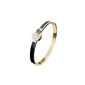 Bracciale bulgarie designer bracciale bulgarie baojia serpente serpente serpente braccialetto in acciaio inossidabile femminile da 18k bracciale aperto accessori in acciaio titanio bracciale