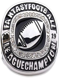 2019 Fantasy Football Championship Ring Souvenir Men Fan Gift Drop 2594388