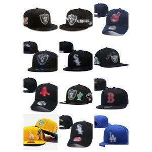 Snapbacks 2023 Оптовая продажа всех команд Логотип баскетбола Snapback Бейсбол Snapbacks Мужская дизайнерская шляпа с надписью Хлопковая вышивка Футбольные кепки Dhomu