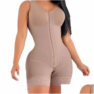 Women'S Shapers Womens High Compression Short Girdle With Brooches Bust For Daily And Post Use Slimming Sheath Belly Women 221202 Dr Dhkw1