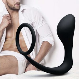 Sex Toys Massager Anal Plug Male Prostate Massager Cock Ring Plugs Dildo G-Spot Butt Adult Toys For Woman Man Gay Shop