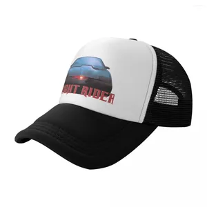 Boll Caps Ki- Knight Rider Baseball Cap Trucker Hat Streetwear Custom Hats Kvinnors män