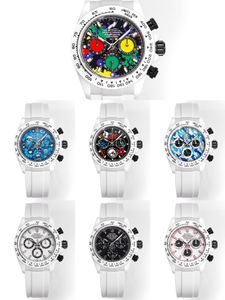 Aet Montre de Luxe Watch Watch Designer Watchs 40x13.5mm 7750 Chronograph Movement Movement Case Case Watches Watches Watches Watches