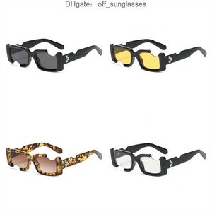 Offs White Fashion Luxury Frames Sunglasses Men Women Sunglass Arrow x Frame Eyewear Trend Hip Hop Square Sunglasse Sports Travel Sun Glasses ZYB4