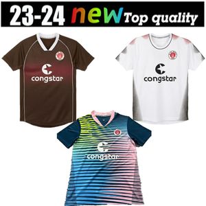 23 24 St Pauli Futbol Forması Becker 20 Irvine 7 Kyereh 17 Hartel 30 Smith 8 PAQARADA 23 Medic 18 2023 2024 Evde Jersey Futbol Gömlek Erkekler S-XXL TOP66