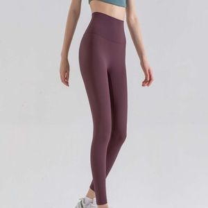 2024 Lu Lu allineare Lemon Pant Yoga Elastico Sport a vita alta senza cuciture Butt Lift Legging Donne Tummy Control Compression Leggings OEM Jogger