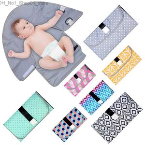 Changing Pads Covers Outdoor Waterproof Baby Diaper Changing Wallet shape Portable Newborn Baby Portable Diaper Changing Pad Foldable Nappy Mat Q231202