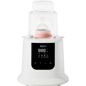 Bottle Warmers Sterilizers# NCVI Baby Bottle Warmer Milk Fast Heating Defrosting Food Heater and Steam Sterilizer with LCD Display Timer 231201