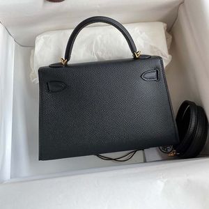 Hochwertige Mini-Umhängetasche, luxuriöse Designer-Tasche, Handtasche aus grünem Echtleder, alles handgefertigt, klassische Schultertasche für Damen, Gürteltasche