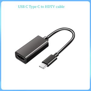 USB C Type C till HDTV Female Compatible -Hdmi Cable 4K Adapter Mac Samsung Huawei PC