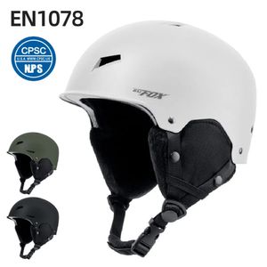 Caschi da sci Casco da snowboard invernale Semicoperto Antiurto Sicurezza Ciclismo Sci sulla neve Protettivo per uomo Donna 231130