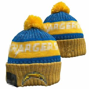 San Diego''chargers''beanies Bobble Hats Baseball Ball Caps 2023-24 Fashion Designer Bucket Hat Chunky Knit Faux Pom Beanie Christmas Hat A8